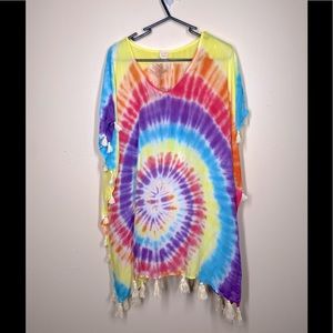 SURF GYPSY {NWT} Swim Tie-Dye Cover Up M